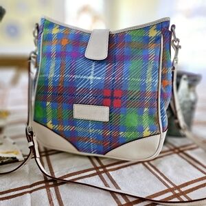 Dooney and Bourke plaid crossbody